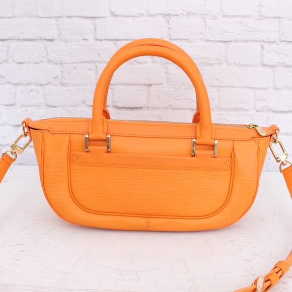 Louis Vuitton Dhanura PM Orange Epi Crossbody Leather Satchel Handbag A3593 - Picture 5 of 12